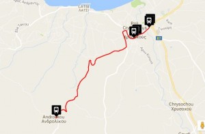 Polis & Latchi Bus Routes Andeolykou